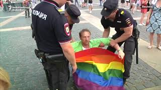 Russian LGBT Activists Detained In St. Petersburg