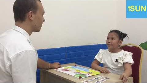 Tiếng Anh lớp 3 - Luyện thi Movers phần Speaking miêu tả tranh