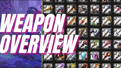 Overview of Every Weapon in Albion Online
