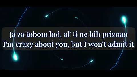 Za Tobom Lud (Crazy About You) - Relja Popovic - [tekst/lyrics/english translation]