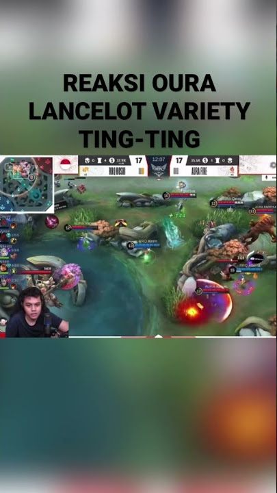 REAKSI OURA LIAT LANCELOT VARIETY TING TING| #viral #mpl #lemon #oura #mlbb #shorts
