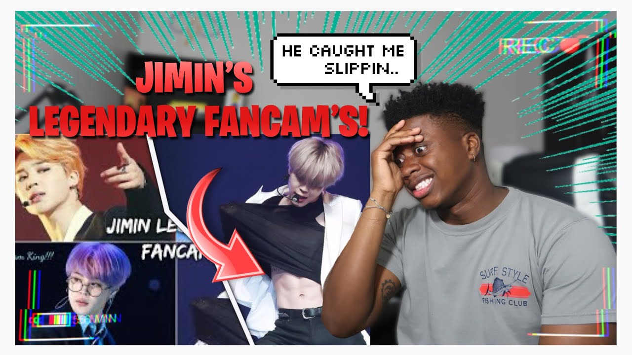 FIRST TIME REACTING TO JIMIN LEGENDARY FanCams!!!