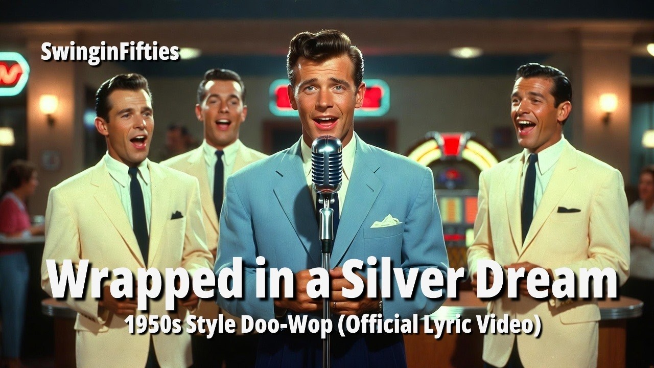 Wrapped in a Silver Dream – 1950s Style Doo-Wop (Official Lyric Video)