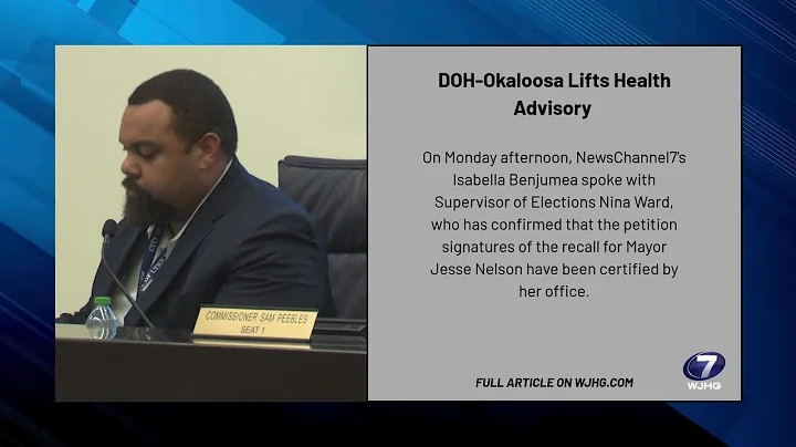 Petition to recall Mayor Jesse Nelson advances