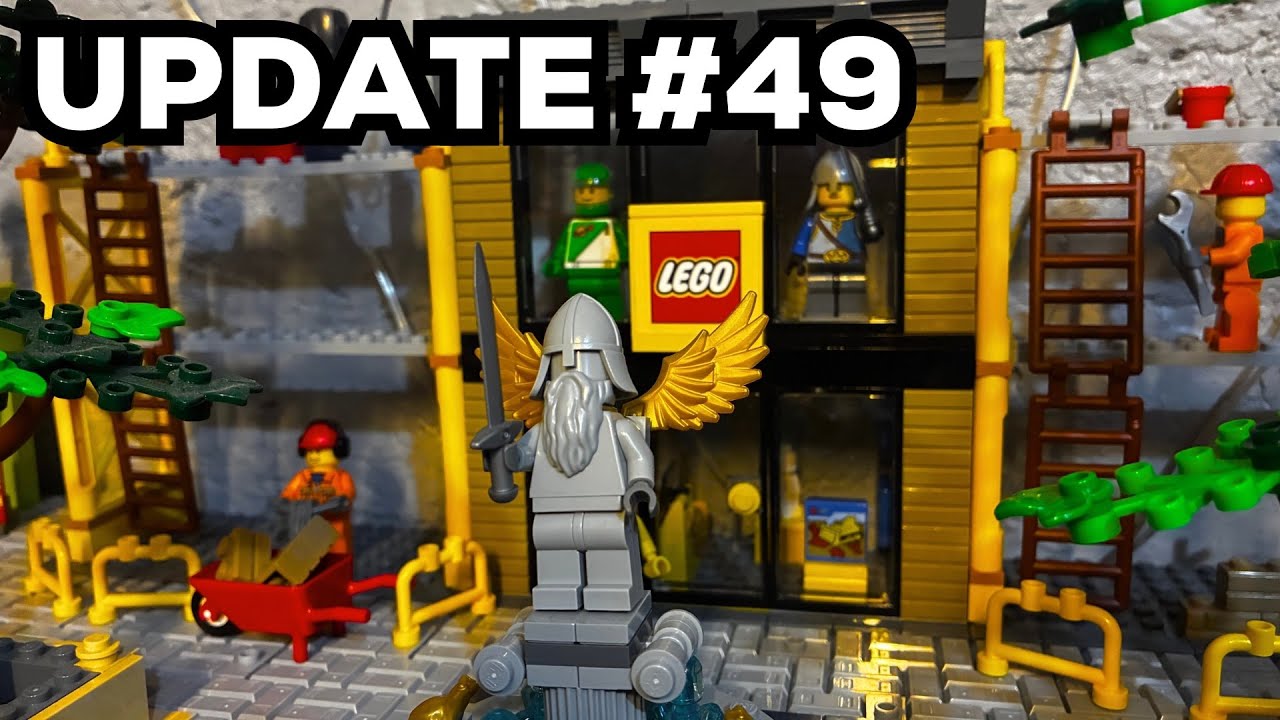 Строительство магазина продолжается | Обновление Lego City #49