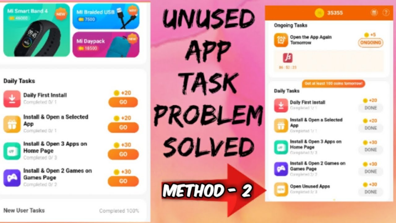 (Method - 2) Open Unused App Task Not Showing Problem Solved Latest Trick in Hindi 2020 | Udit Saini