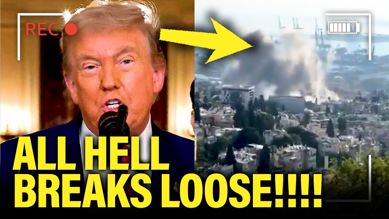 All HELL BREAKS LOOSE as Trump JOINS WAR after GOLF