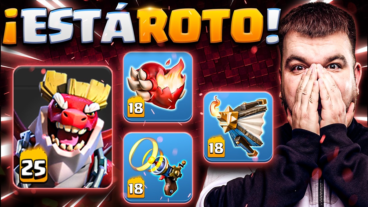 🤯 ¡ESTÁ ROTÍSIMO! PROBÉ el DUQUE DRAGÓN y CAMBIARÁ CLASH OF CLANS para SIEMPRE