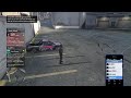 Trying to host a car meet in a GTA Online public session.