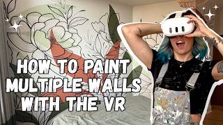 How to paint multiples murals at once with the VR headset - learning layering usinh Stencil VR