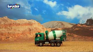 Bruder Man Tgs Cement Mixer Truck Vehicle 