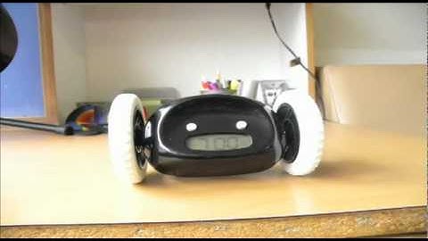 VIDEO 2: Running Alarm Clock W/ Digtal LCD Quick Jumping Toy Clock H