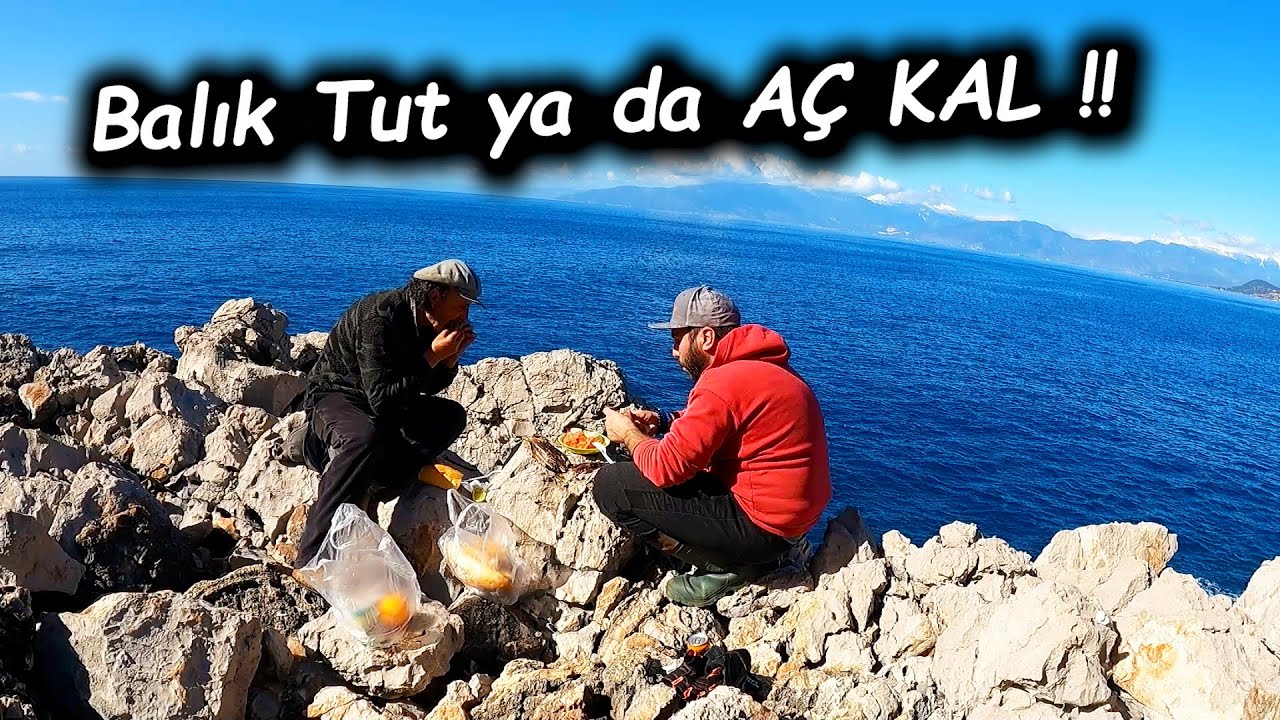 Balık Tut ya da AÇ KAL ( Catch and Cook ) !! Çullutor Reis'le 1 GÜNLÜK VLOG - Bölüm 209