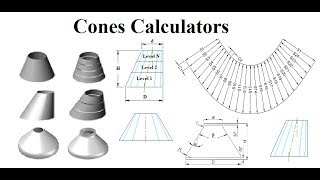 Full Cone, Half Cone, Truncated Cone, Eccentric Cone, Toricone, Multi level Cones Layout Fabrication screenshot 4