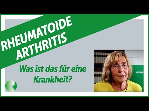 🔍 Rheumatoide Arthritis, was ist das für eine Krankheit? Prof. Dr. Erika Gromica-Ihle / Rheuma-Liga