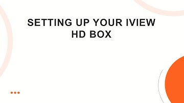 Setting Up Your iView HD Box