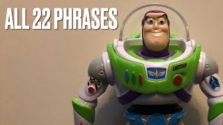 All phrases for Mattel Take Aim Buzz Lightyear