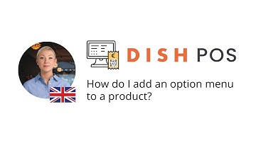 DISH POS - How do I add an option menu to a product?
