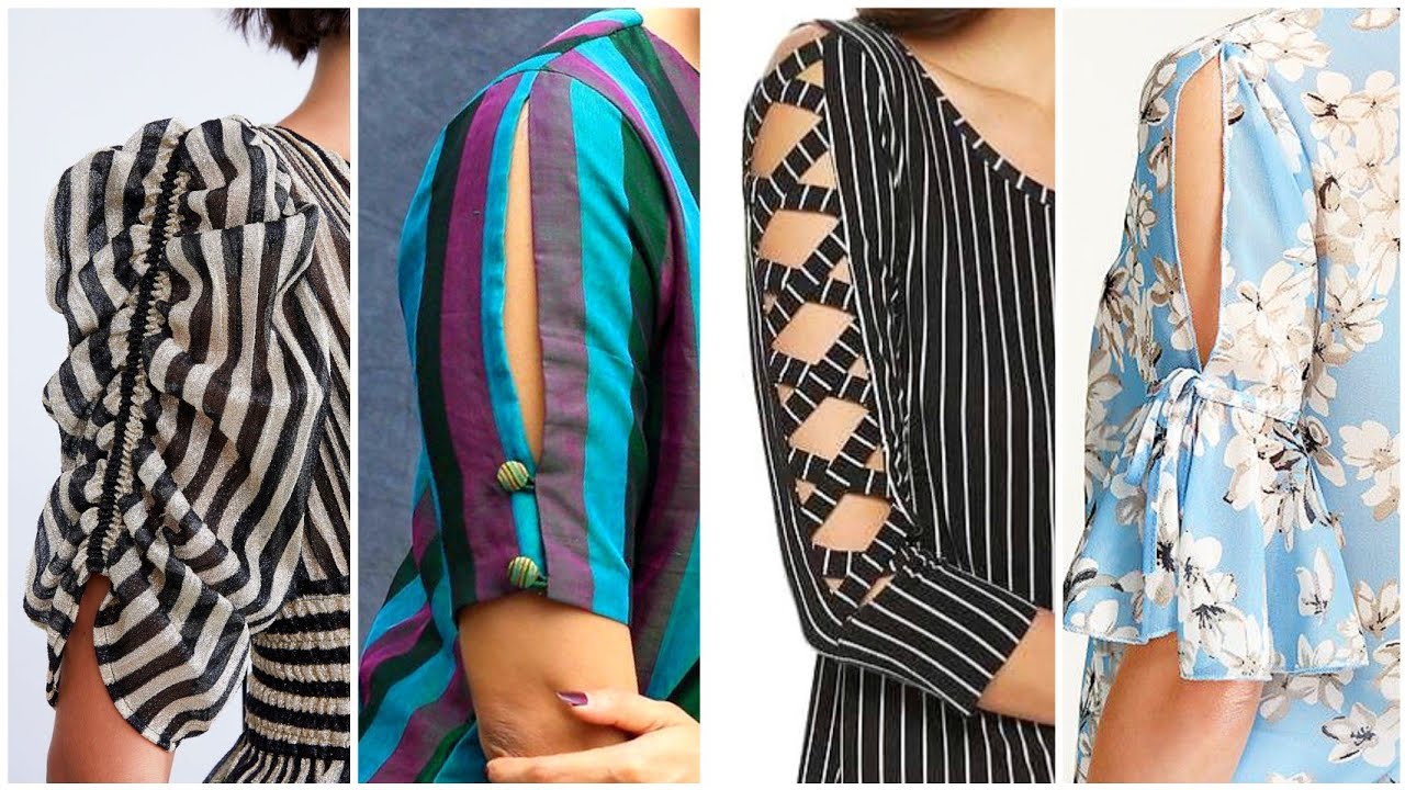20 Modern Dresses with Different and Stylish Sleeves Designs