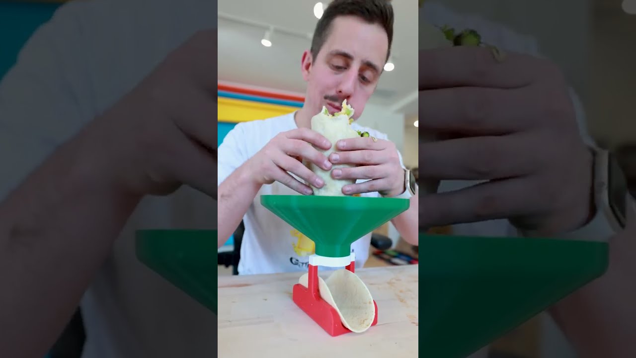 This Device Turns Your Burritos Into Tacos