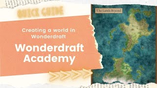 Wonderdraft Academy  Creating a fantasy map in Wonderdraft