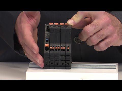 Circuit protection with monitoring function for 24 V circuits