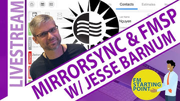 Mirror-Sync and FMSP with 360Works and Jesse Barnum