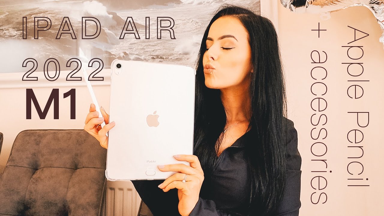 2022 iPad Air 5 2022 in Starlight! | M1 | UNBOXING, SETUP