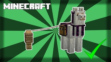 HOW TO TAME A LLAMA IN MINECRAFT! 1.15
