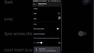 how to get amoled mode in discord