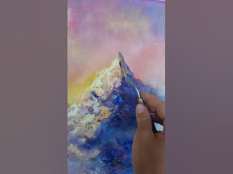 Картина маслом ️ - YouTube