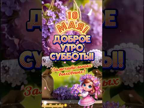 С добрым утром субботы, мои хорошие!💜🫖🍇#10май #суббота #сдобрымутром #популярное #рекомендации