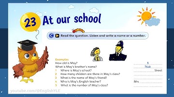 Fun for Starters 4th Edition | At Our School | 23C - Page 50