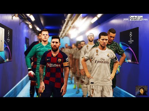 pes-2020-|-el-clasico-|-real-madrid-vs-fc-barcelona-|-messi-vs-hazard-|-uefa-champions-league---ucl