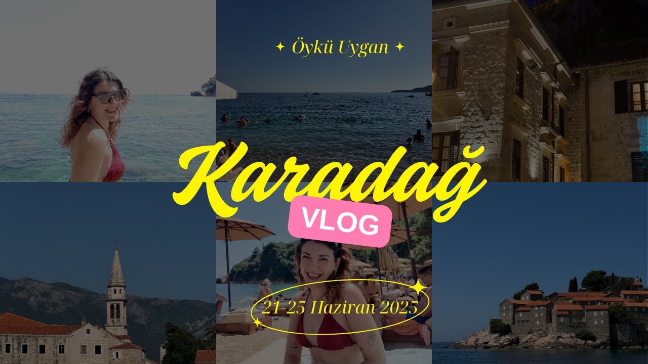 KARADAĞ TATİLİ | BUDVA - TİVAT - KOTOR GEZİSİ | KARADAĞ'DA MUTLAKA GÖRMENİZ GEREKENLER! 🏖️