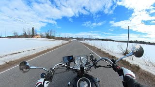 Moto Guzzi California  -  The First Ride of the Year 2022 by Marcomaniac 3,548 views 1 year ago 9 minutes, 28 seconds