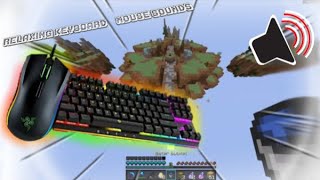Relaxing Keyboard & Mouse Sounds (Minecraft Ranked Skywars) @NinjaRaiser