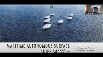 INA Tech Session: Maritime Autonomous Surface Ships