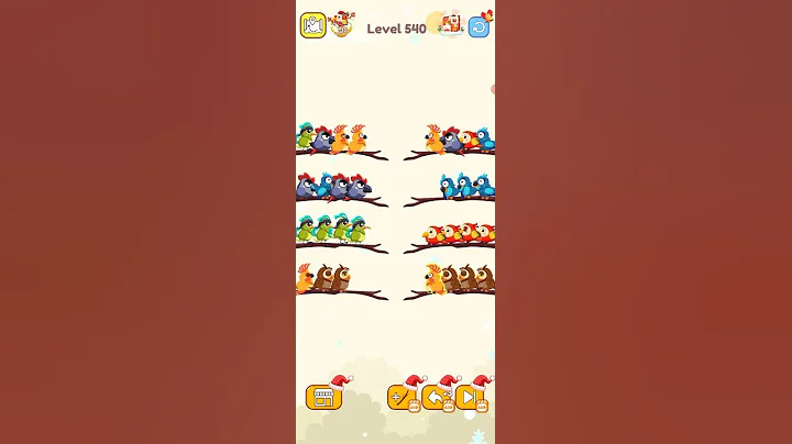 Bird Sort Color Level 540