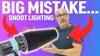 Snoot Lighting: My BIG MISTAKE Using This Light Modifier! ⚠