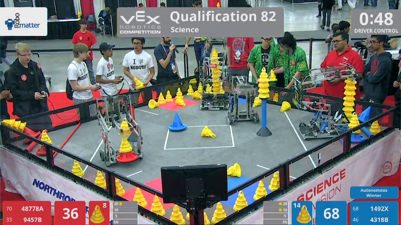 2018 VRC Sci Q82 - 48778A 9457B vs 1492X 4318B - 76 to 119