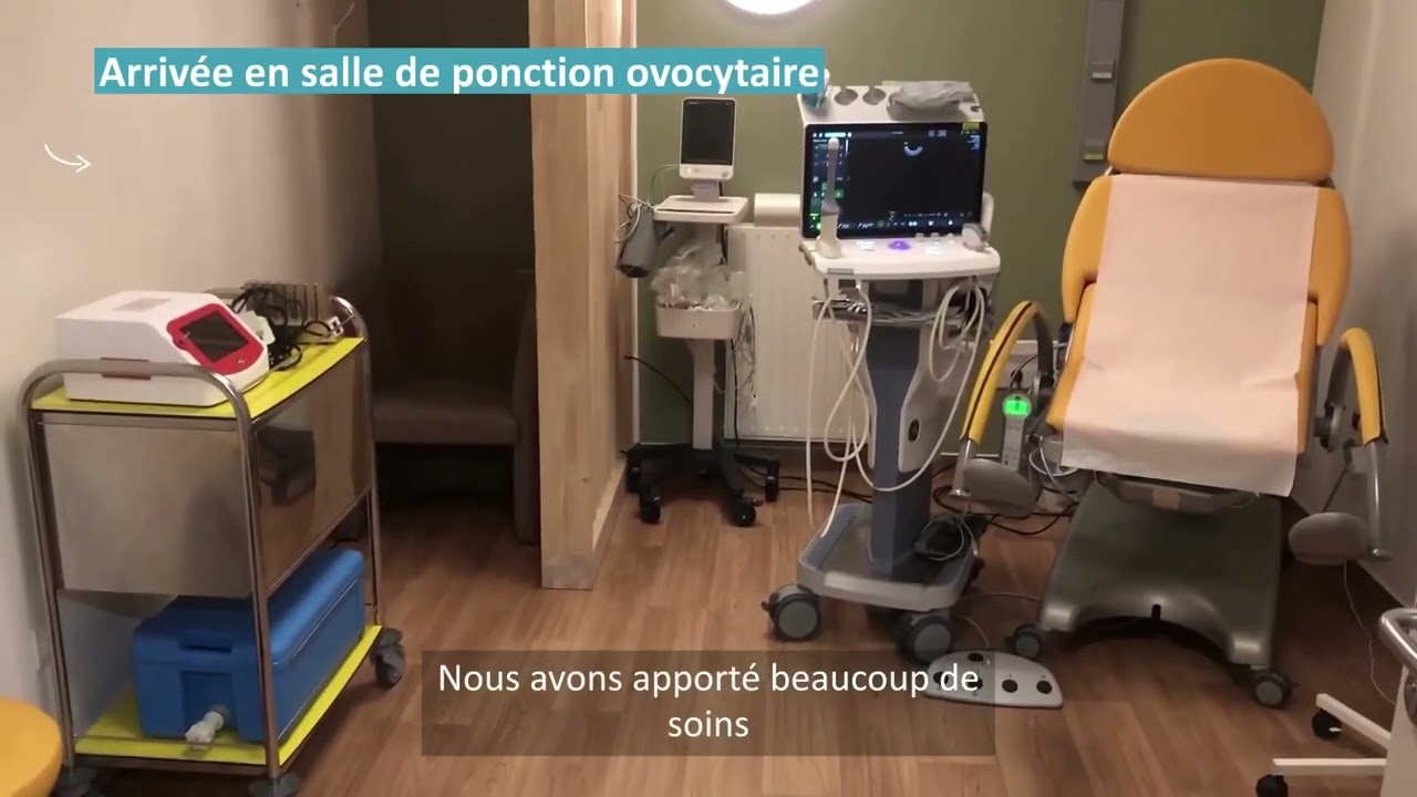 Centre hospitalier de Saint-Nazaire - Déroulement de la ponction ovocytaire à FERTILOA