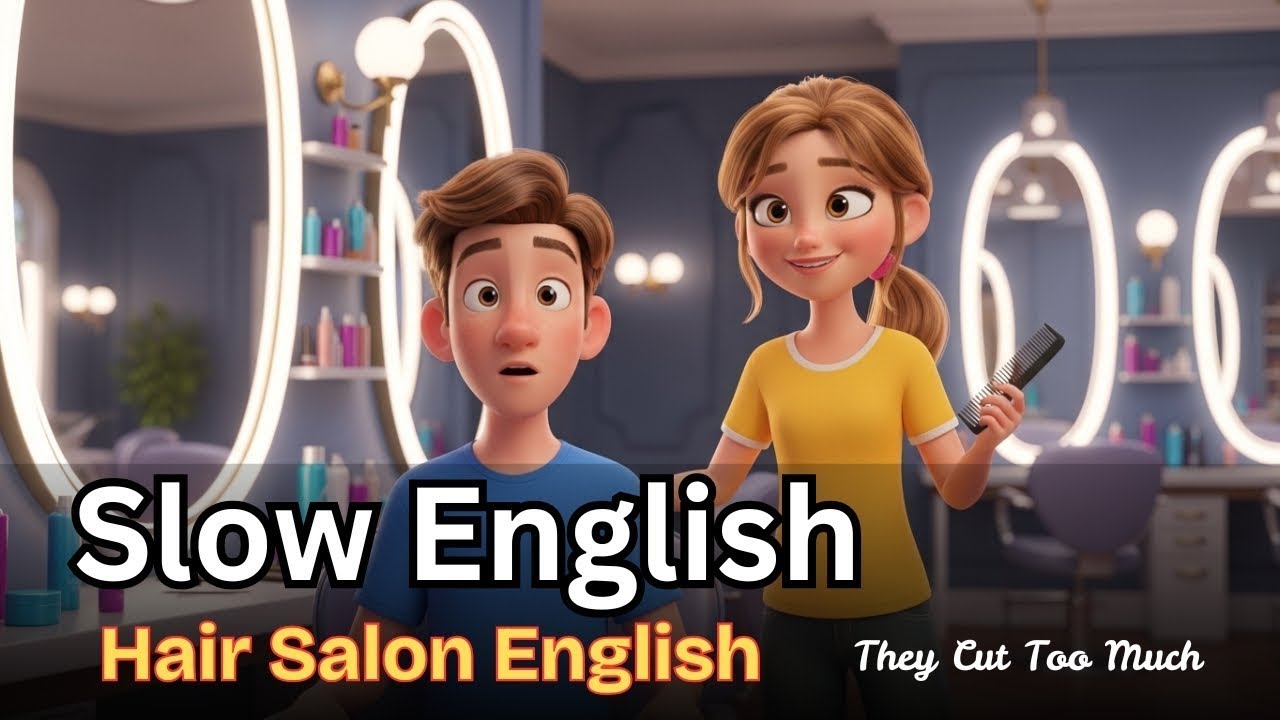 Они слишком много отрезают! | Простой английский для начинающих о парикмахерских | Ежедневная анг...