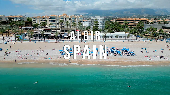 Albir Spain 🇪🇸 From Above | Costa Blanca Coastline 4K