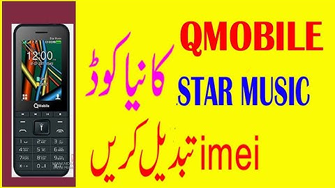 Q mobile super star music imei repair code #qmobile  #super star music