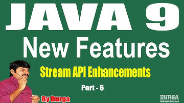 Java 9 || Session - 38 ||  Stream API Enhancements || Part - 6 by Durga Sir