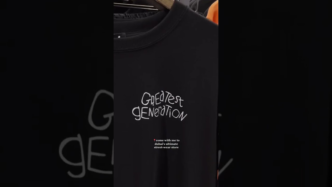 Come with me to Dubai’s ultimate street-wear store 🫶🏼