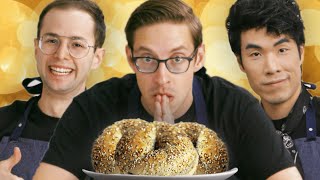 The Try Guys Cook Bagels Without A Recipe