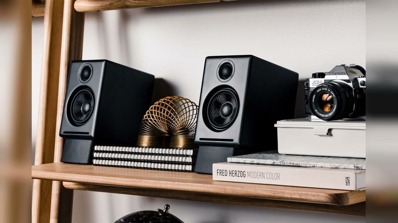 Review: Audioengine A2+ Desktop 24 Bit Wireless Bluetooth Desktop Speakers - 60W Computer Spea...