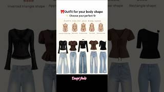 ✨find your perfect fit❤️#outfitideas #bodyshape #fashion #viral #shorts #explore